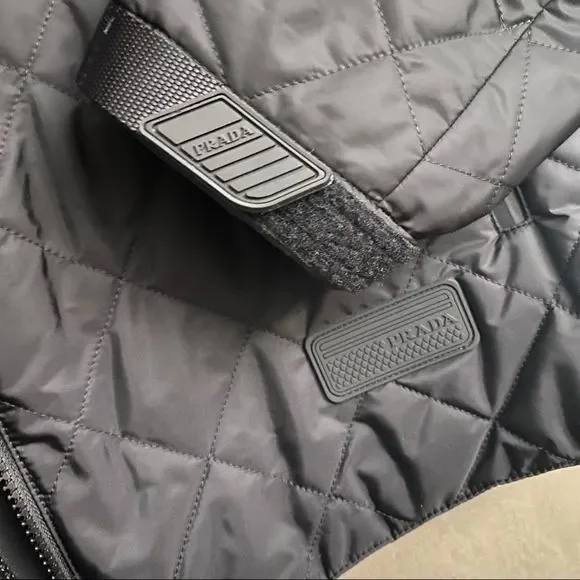 PRADA Men’s Nylon Gabardine Double Layer Jacket